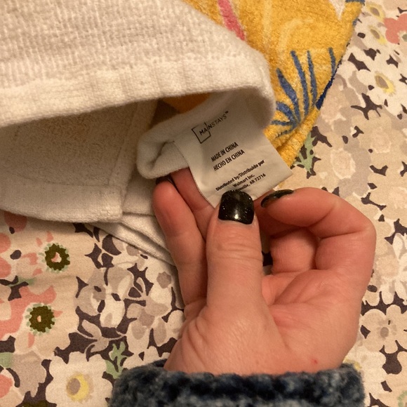 Mainstays Flamingo Kitchen Hand Towel - Picture 2 of 2